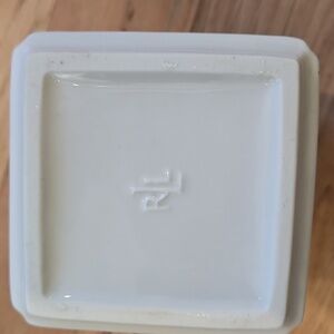 Ralph Lauren Ivory Toothbrush Holder & Soap Dispenser